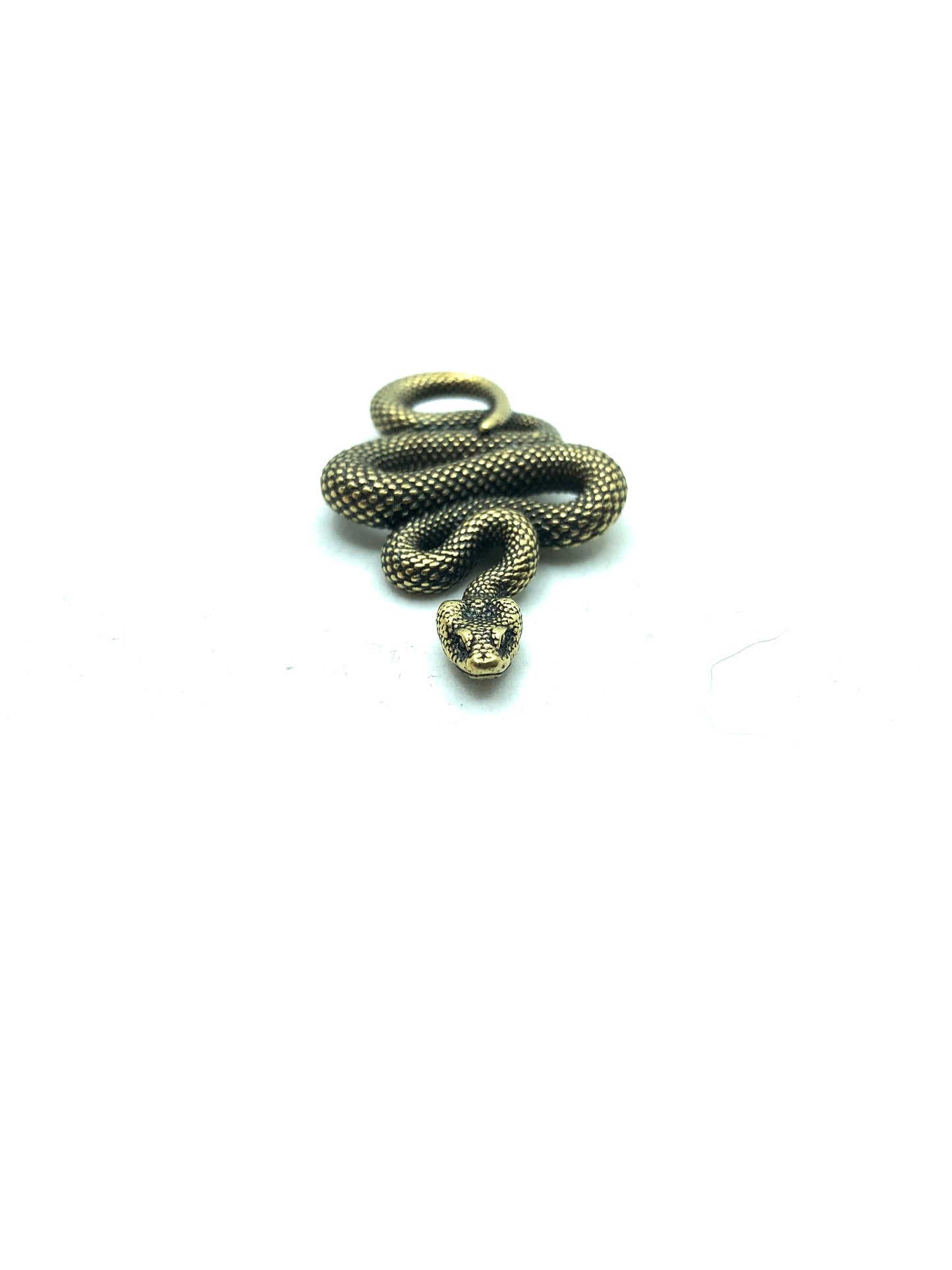 Brass Snake Keychain - The Western Kings Empire