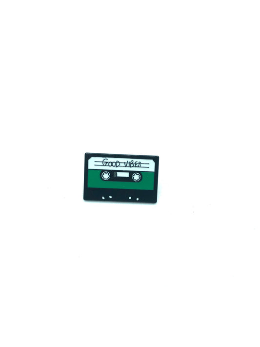 GOOD VIBES Cassette Pin - The Western Kings Empire