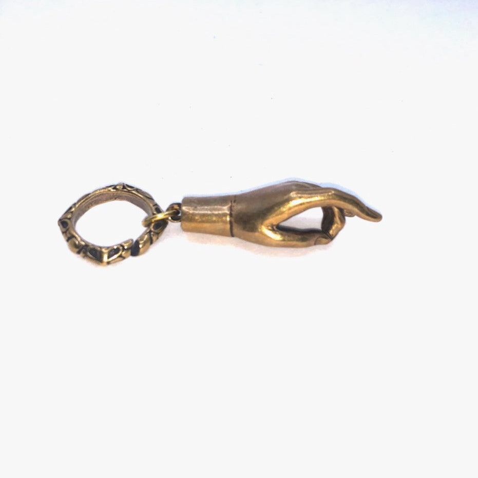 Brass Hand Keychain - The Western Kings Empire