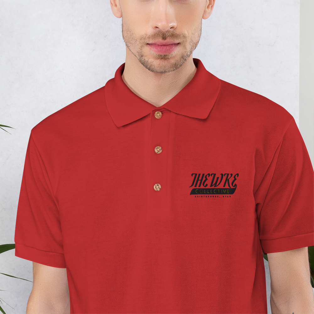 Embroidered Golf Polo Shirt - The Western Kings Empire