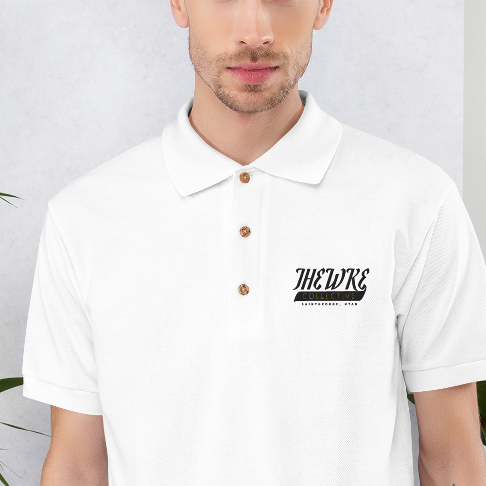 Embroidered Golf Polo Shirt - The Western Kings Empire