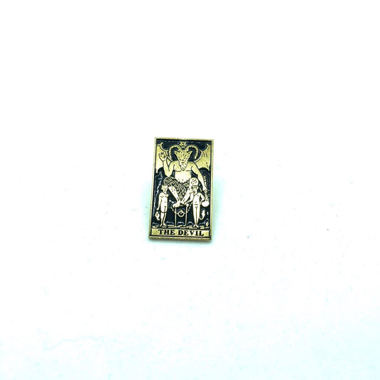 The Devil Tarot Pin - The Western Kings Empire