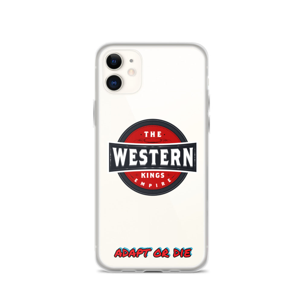 The WKE (Adapt or die) iPhone Case - The Western Kings Empire