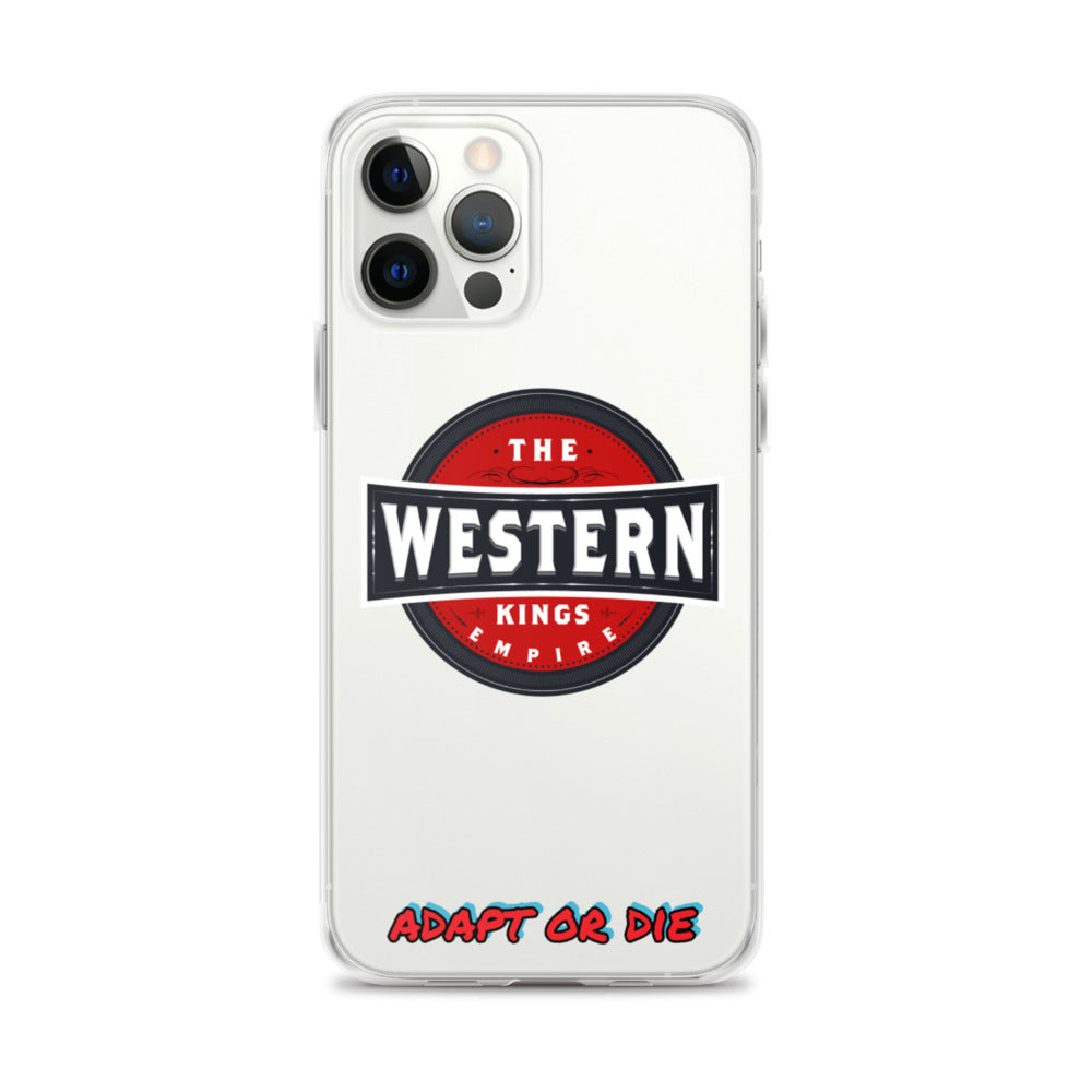 The WKE (Adapt or die) iPhone Case - The Western Kings Empire