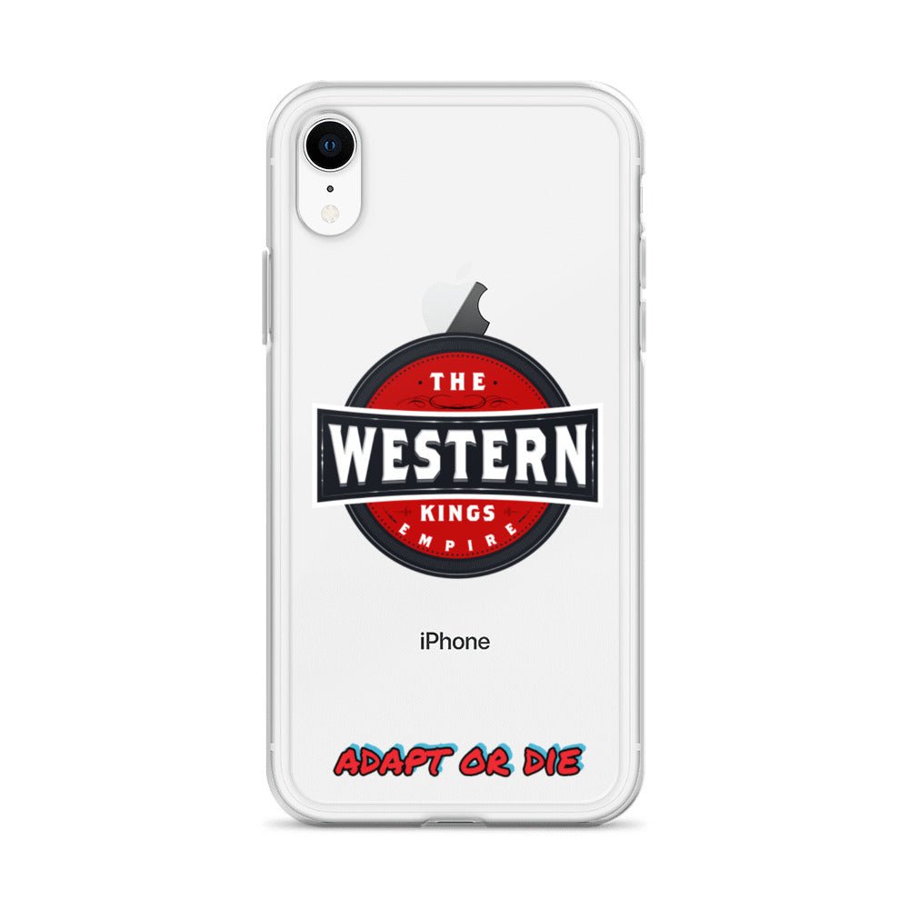 The WKE (Adapt or die) iPhone Case - The Western Kings Empire