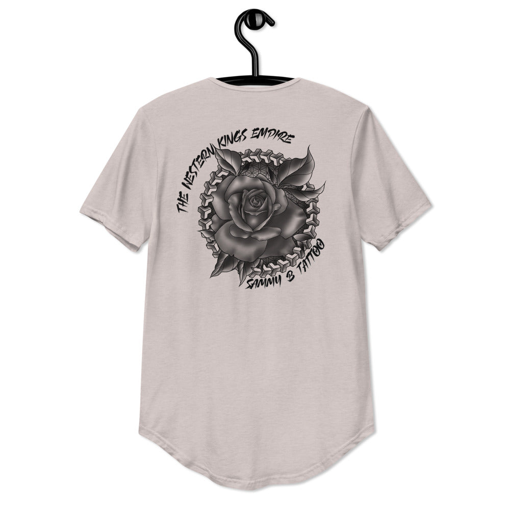 SBT Men's Curved Hem T-Shirt - The Western Kings Empire