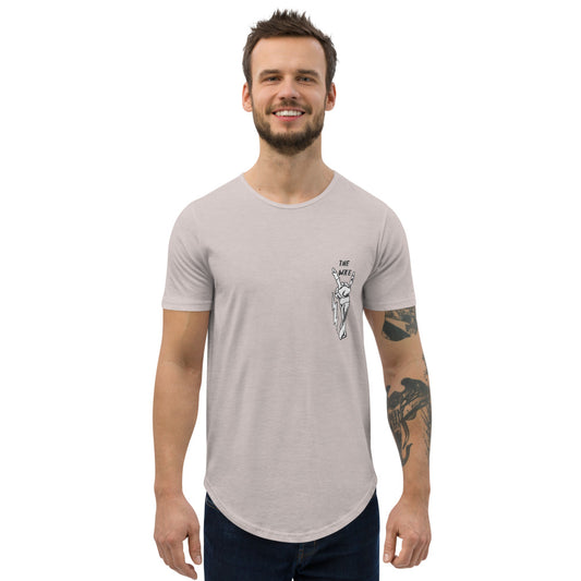 DFTD Curved Hem T-Shirt - The Western Kings Empire