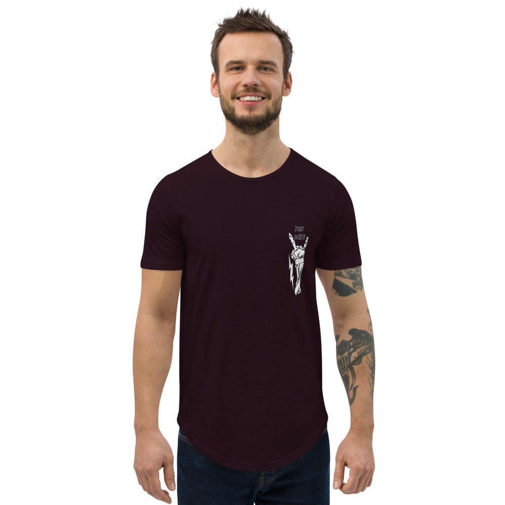 DFTD Curved Hem T-Shirt - The Western Kings Empire