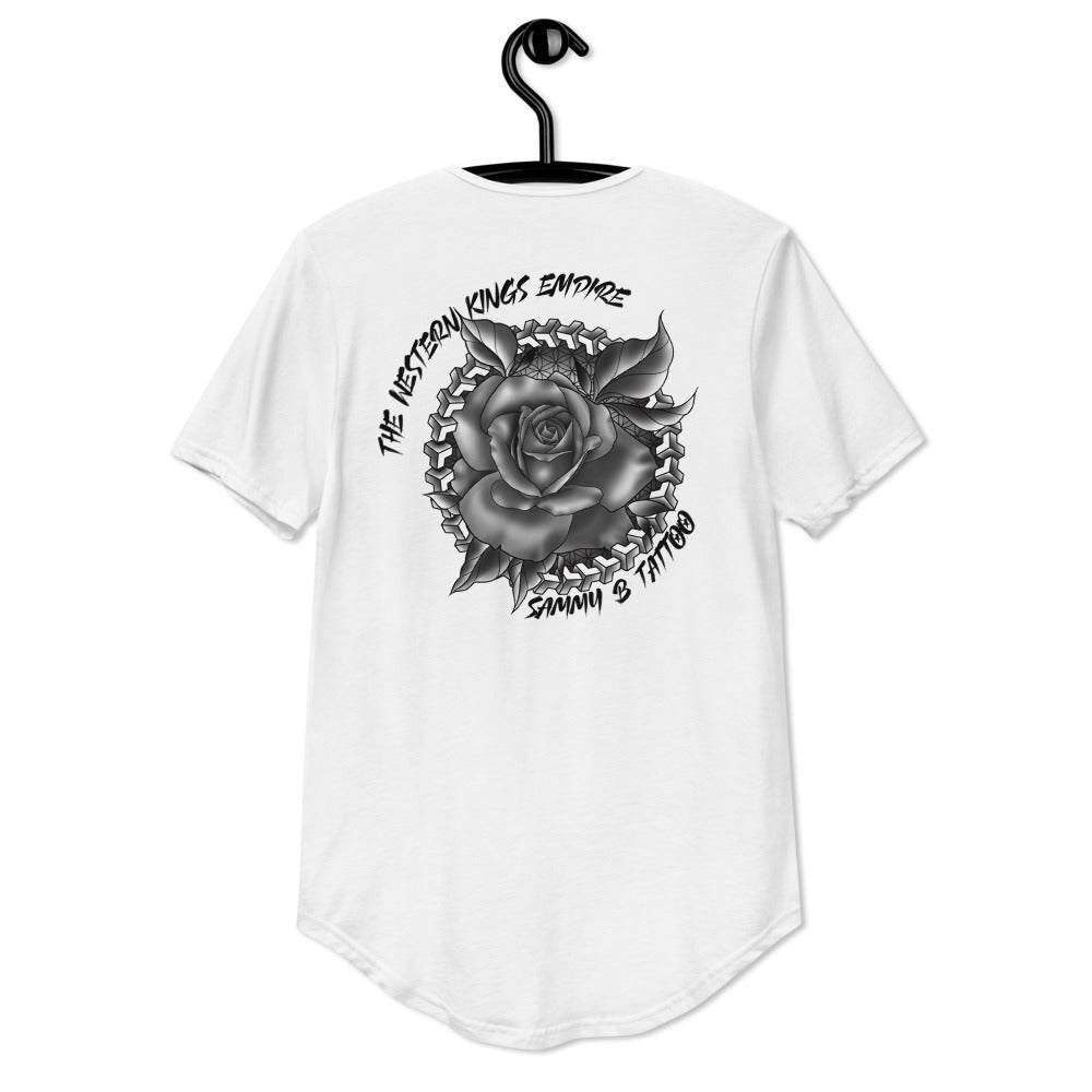 SBT Men's Curved Hem T-Shirt - The Western Kings Empire
