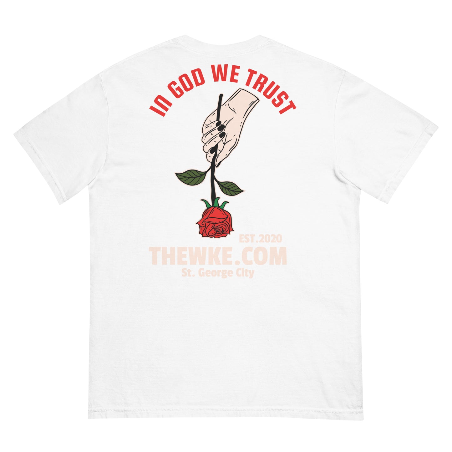 In God We Trust heavyweight t-shirt